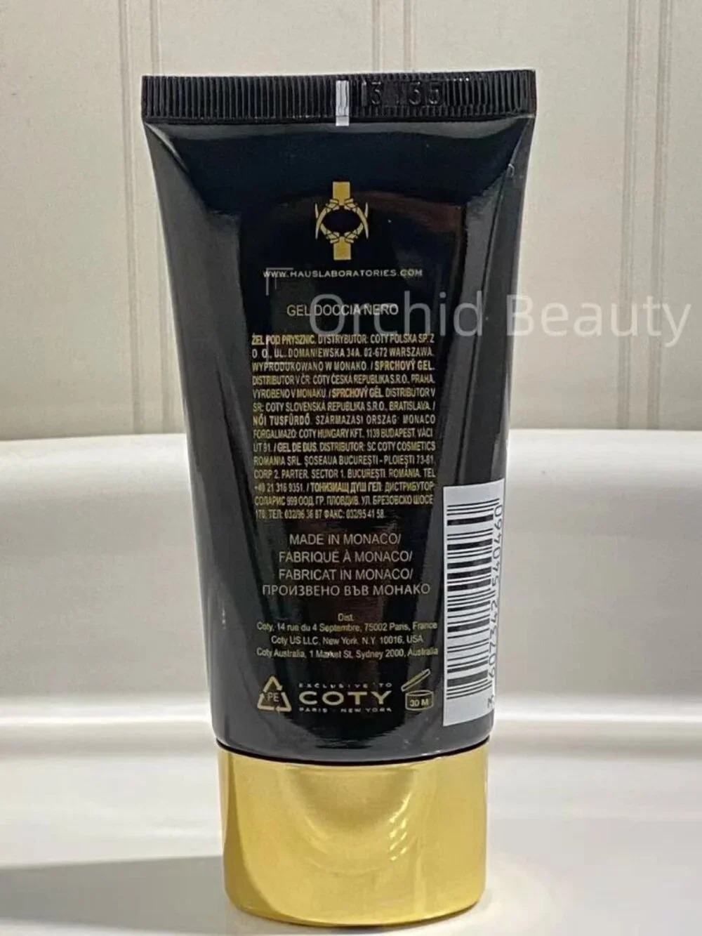 New Lady Gaga Fame Black Fluid Black Shower Gel 2.5 oz / 75 ml~Rare